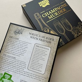 Murder Mystery Party Game - Champagne Murder Murder Mystery Party Game - Champagne Murder