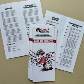 Murder Mystery Party Game - Death By Chocolate Murder Mystery Party Game - Death By Chocolate