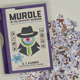 Murdle in the Mystery Mansion 500 Piece Jigsaw Puzzle