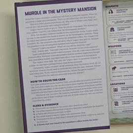 Murdle in the Mystery Mansion 500 Piece Jigsaw Puzzle Murdle in the Mystery Mansion 500 Piece Jigsaw Puzzle
