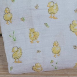 Muslin Square - Ducks