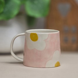 Mustard Flower Pink Mug Mustard Flower Pink Mug
