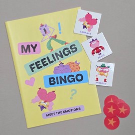 My Feelings Bingo Game