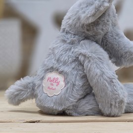 Nelly The Long Leg Light Grey Elephant Soft Toy Nelly The Long Leg Light Grey Elephant Soft Toy