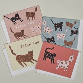 Notecard Box - 'Cats'