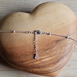 Open Stars Necklace in Silver and Gold Open Stars Necklace in Silver and Gold