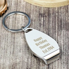 Personalised 'Best Daddy Ever' Bottle Opener Keyring Personalised 'Best Daddy Ever' Bottle Opener Keyring