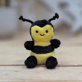 Palm Pals Soft Toy Queeny Bee Keyring
