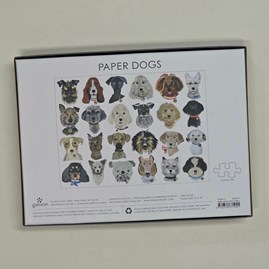 Paper Dogs 1000 Piece Jigsaw Puzzle