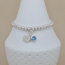 Personalised Birthstone Bracelet Personalised Birthstone Bracelet