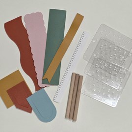 Personalised Bookmarks DIY Kit Personalised Bookmarks DIY Kit