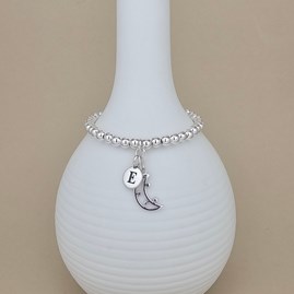Personalised Children's Eid Moon Charm Bracelet Personalised Children's Eid Moon Charm Bracelet