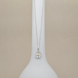 Personalised Daisy Charm Necklace Personalised Daisy Charm Necklace