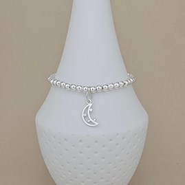 Personalised Eid Moon Charm Bracelet Personalised Eid Moon Charm Bracelet