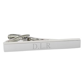 Personalised Initials Tie Clip Personalised Initials Tie Clip