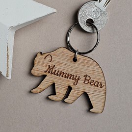 Personalised 'Mummy Bear' Keyring Personalised 'Mummy Bear' Keyring