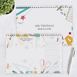 Personalised Teacher A4 Desk Planner Personalised Teacher A4 Desk Planner
