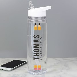 Personalised Teacher Water Bottle Personalised Teacher Water Bottle