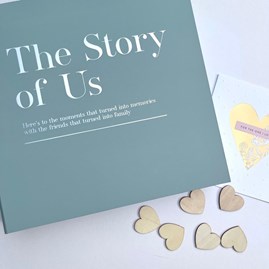 Coffee Table 'The Story Of Us' Memory Album Coffee Table 'The Story Of Us' Memory Album
