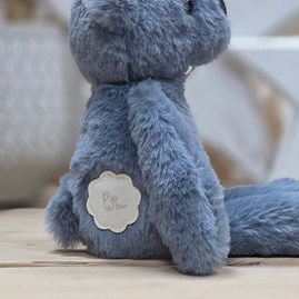 Pip The Long Leg Blue Teddy Bear Soft Toy