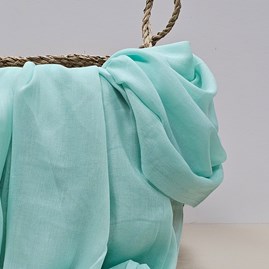 Plain Lightweight Tassel Scarf in Mint Green Plain Lightweight Tassel Scarf in Mint Green