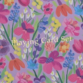 Playing Card Set - Floral Supernova Playing Card Set - Floral Supernova