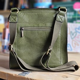 Postman Lock Satchel Bag in Dark Green Postman Lock Satchel Bag in Dark Green