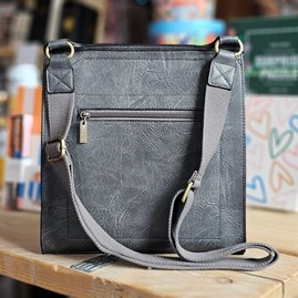 Postman Lock Satchel Bag in Dark Grey Postman Lock Satchel Bag in Dark Grey