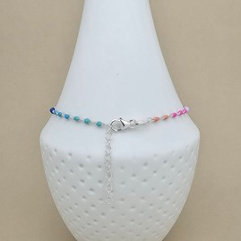 Rainbow Bead Anklet Rainbow Bead Anklet