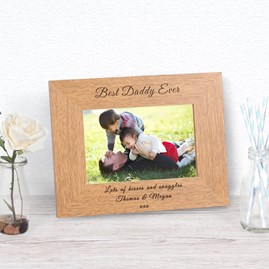 Personalised 'Best Daddy Ever' Photo Frame Personalised 'Best Daddy Ever' Photo Frame