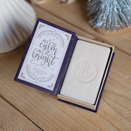 'Silent Night' Christmas Story Book Gift Soap