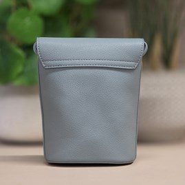 Small Cross Body Bag in Eggshell Blue