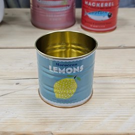 Small Storage Tin - Lemons Small Storage Tin - Lemons