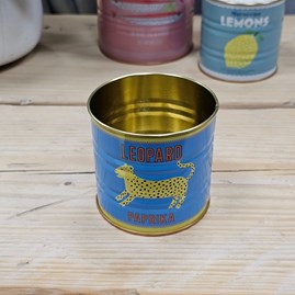 Small Storage Tin - Leopard Small Storage Tin - Leopard
