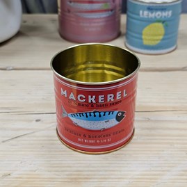 Small Storage Tin - Mackerel Small Storage Tin - Mackerel