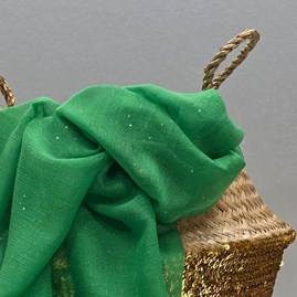 Sparkle Scarf in Grass Green