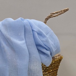 Sparkle Scarf in Light Blue