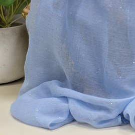 Sparkle Scarf in Light Blue