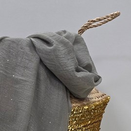 Sparkle Scarf in Mink