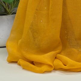 Sparkle Scarf in Mustard Yellow Sparkle Scarf in Mustard Yellow