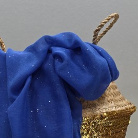 Sparkle Scarf in Royal Blue Sparkle Scarf in Royal Blue