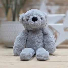 Ste The Long Leg Grey Teddy Bear Soft Toy
