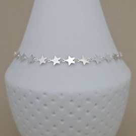 Sterling Silver Star Anklet Sterling Silver Star Anklet