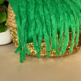 Super Soft Chunky Tassel Scarf in Green Super Soft Chunky Tassel Scarf in Green
