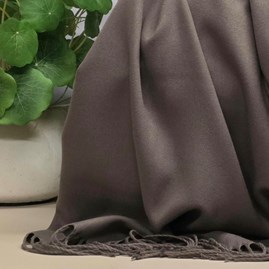 Super Soft Plain Pashmina Style Scarf in Chocolate Brown Super Soft Plain Pashmina Style Scarf in Chocolate Brown