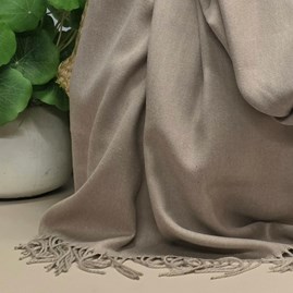 Super Soft Plain Pashmina Style Scarf in Latte Brown Super Soft Plain Pashmina Style Scarf in Latte Brown