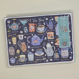 Tea Time 1000 Shaped Pieces Jigsaw Puzzle Tea Time 1000 Shaped Pieces Jigsaw Puzzle