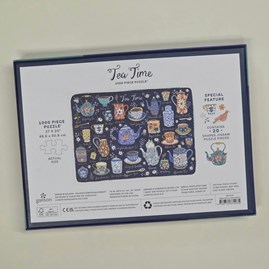 Tea Time 1000 Shaped Pieces Jigsaw Puzzle