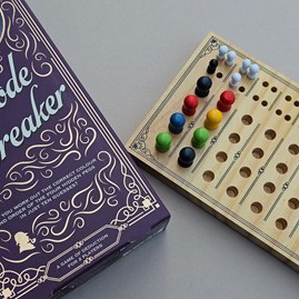 The Case Of The Code Breaker Wooden Peg Puzzle