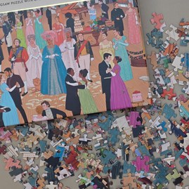 The World of Bridgerton 1000-piece Jigsaw Puzzle The World of Bridgerton 1000-piece Jigsaw Puzzle